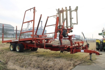 Bálaszállító, felszedő pótkocsi -Plegamatic, R-630