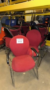 Tárgyalóaszék (bordó)