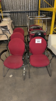 Tárgyalószék (Cazarro-bordó)