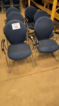 Tárgyalószék (Cazarro-kék)