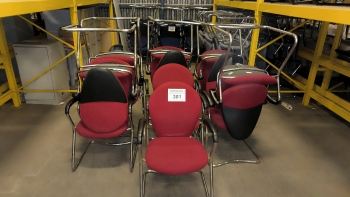 Tárgyalószék (Cazarro-bordó)