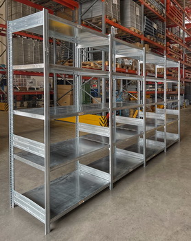 Csavarmentes polcos állvány(5K,horg.)