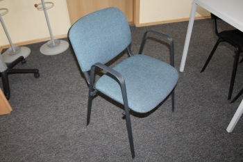 Tárgyalószék (kék)