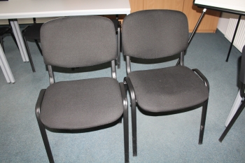 Tárgyalószék (fekete)