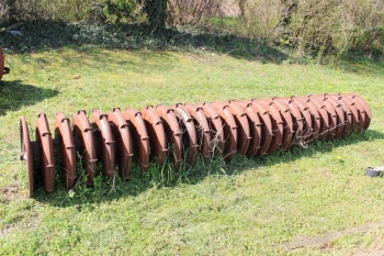 Bontott tömörítő henger