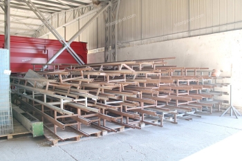 Szállítópálya bontott tartószerkezet