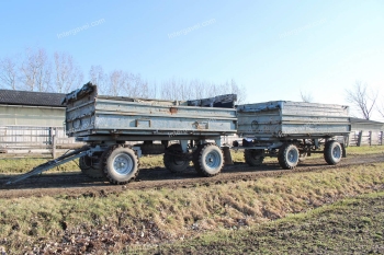 Pótkocsi szerelvény - IFA, HW60.11