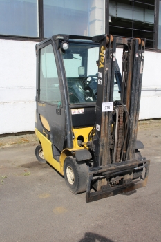 Homlokvillás targonca (gáz üzemű)