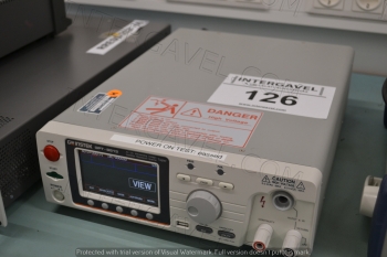 GW Instek átvezetés vizsgáló