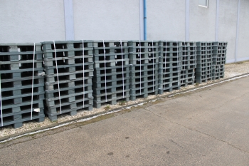 Műanyag raklap (szürke)