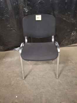 Tárgyalószék (fekete)