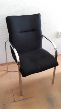 Tárgyalószék (fekete)