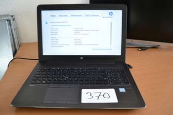 HP ZBook 15 G3 - Laptop