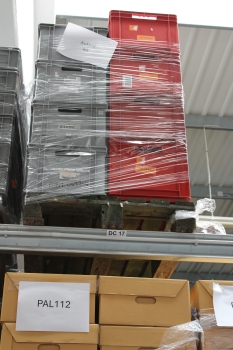 Vegyes műanyag ládák