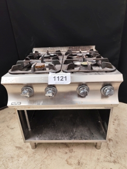 Gázüzemű tűzhely 4 égős