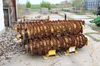 Bontott rögtörő-tömörítő (Crosskill) hengersor