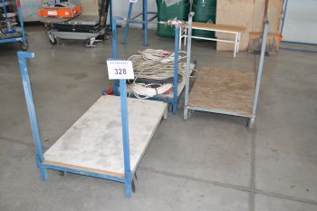 Szállítókocsi és kábelek