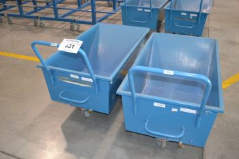 Fémhulladéktároló kocsi