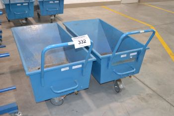 Fémhulladéktároló kocsi