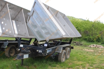 Szőlőszállító pótkocsi