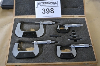 Mikrométer készlet 4db