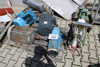 Vegyes villanymotorok és szivattyúk