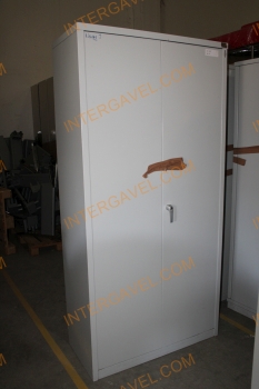 Fém szekrény (világosszürke)