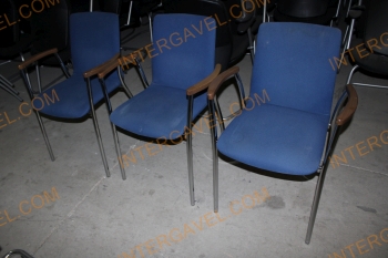 Tárgyalószék (kék)