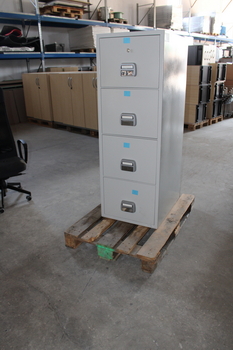 Fiókos tűzbiztos szekrény