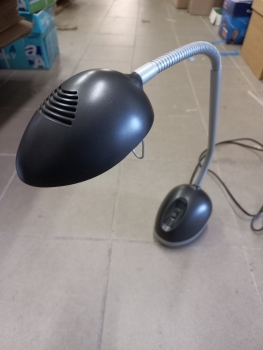 Asztali lámpa szürke/fekete